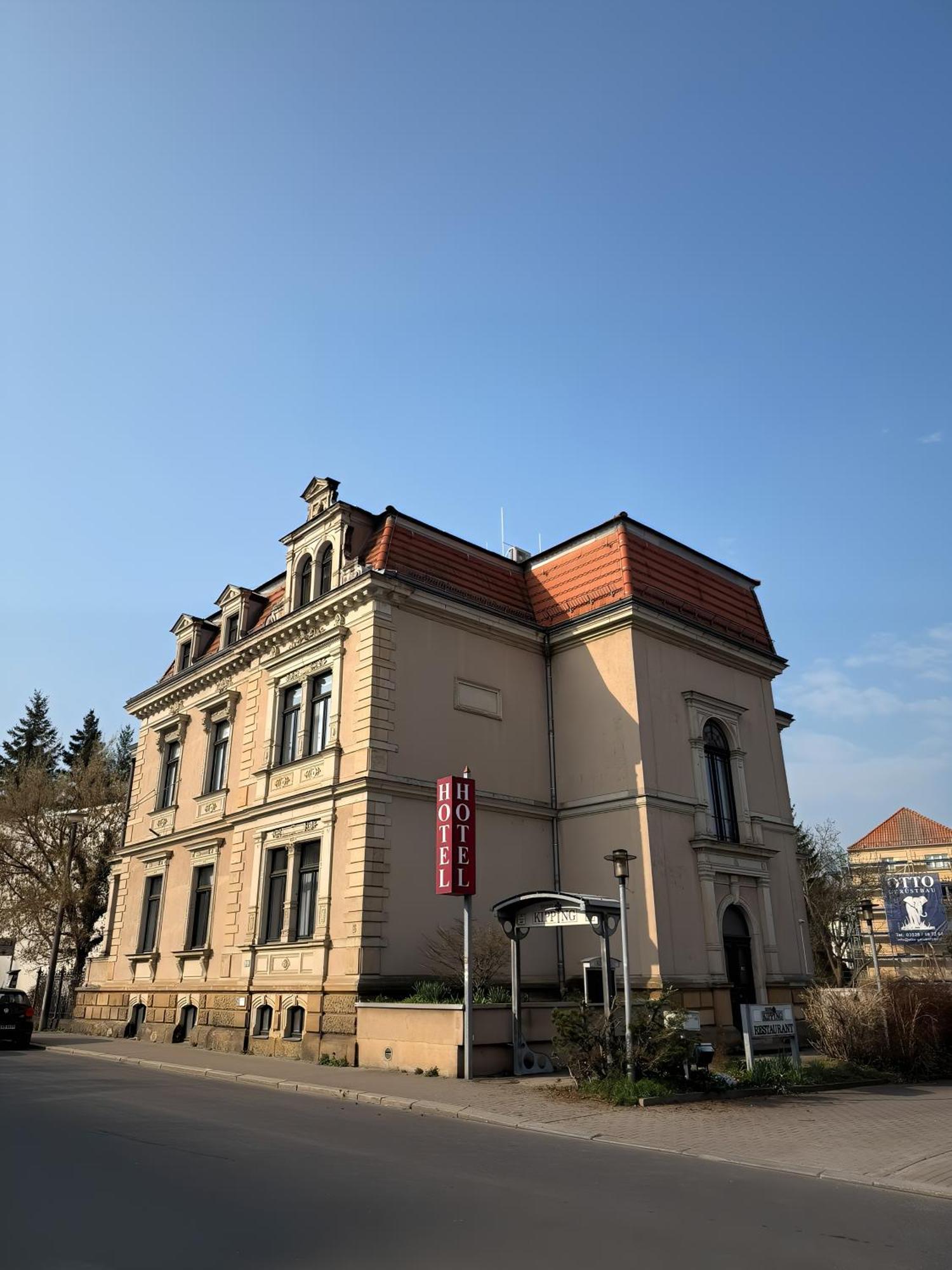 Hotel Villa Kipping Am Hauptbahnhof Dresden Exterior foto